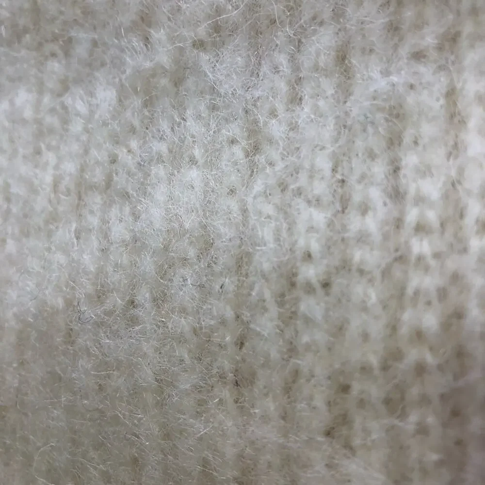 VTG Icelandic ice wool cream ivory soft scarf 100% virgin wool soft minimalist